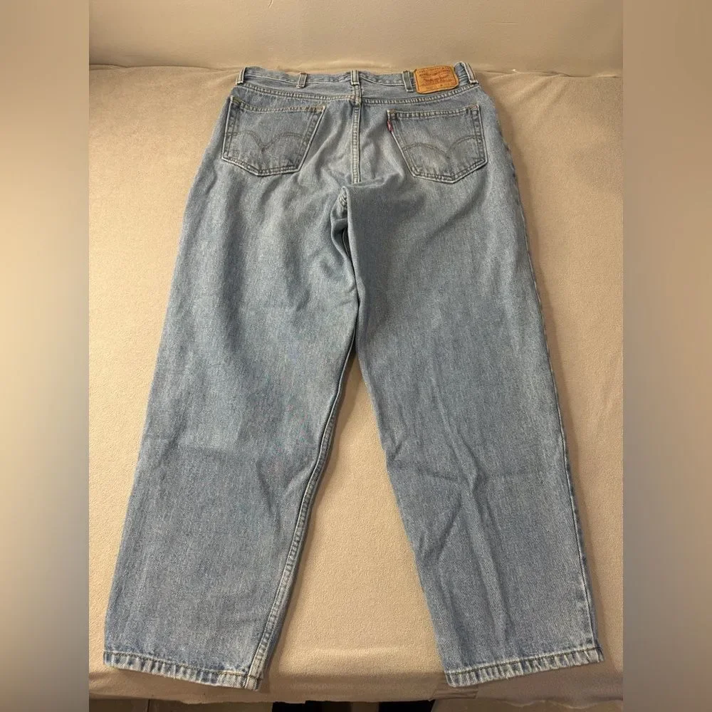 Vintage Levis 560 Comfort Fit Jeans 36x30 Baggy Stonewash USA 90’s
